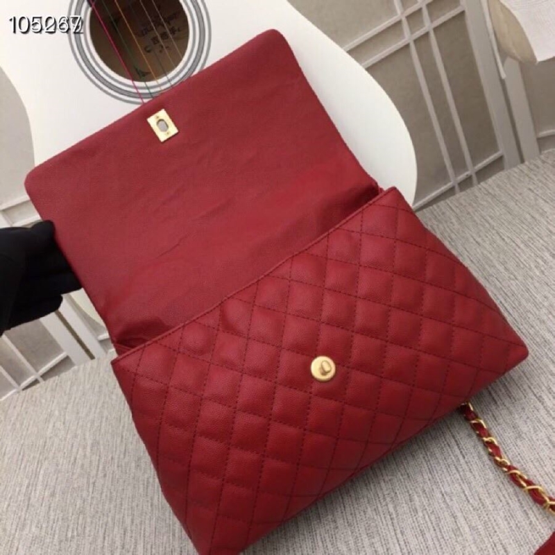 Ch**el top handle bags